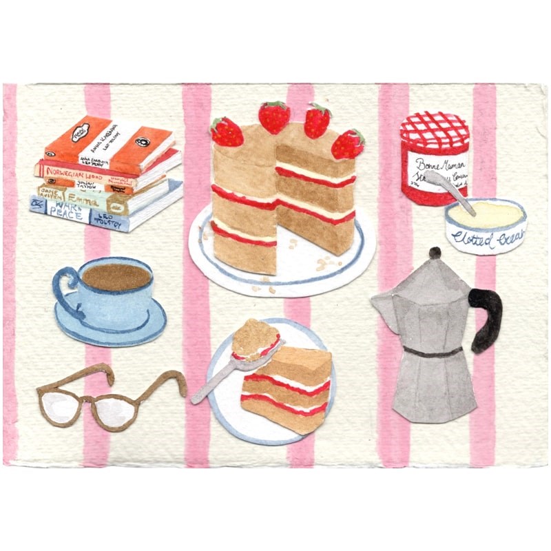 High Tea Greeting Card