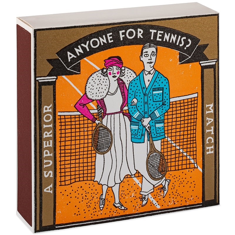 Charlotte Farmer Anyone For Tennis Matchbox