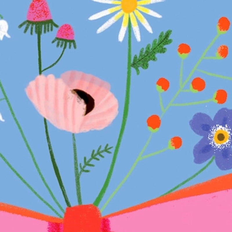 Mini Bouquet Mother's Day Card
