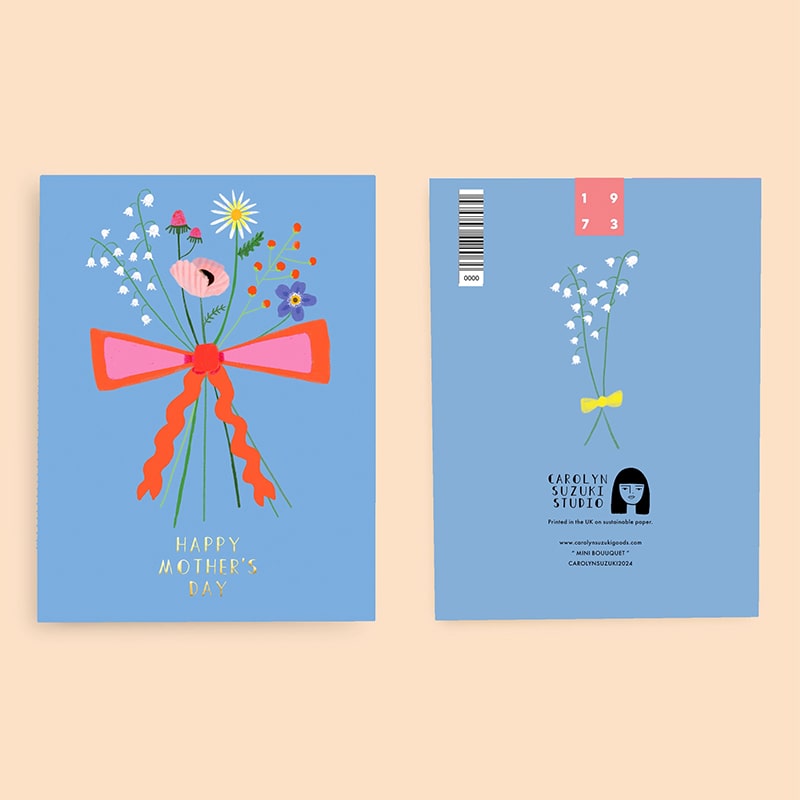 Mini Bouquet Mother's Day Card