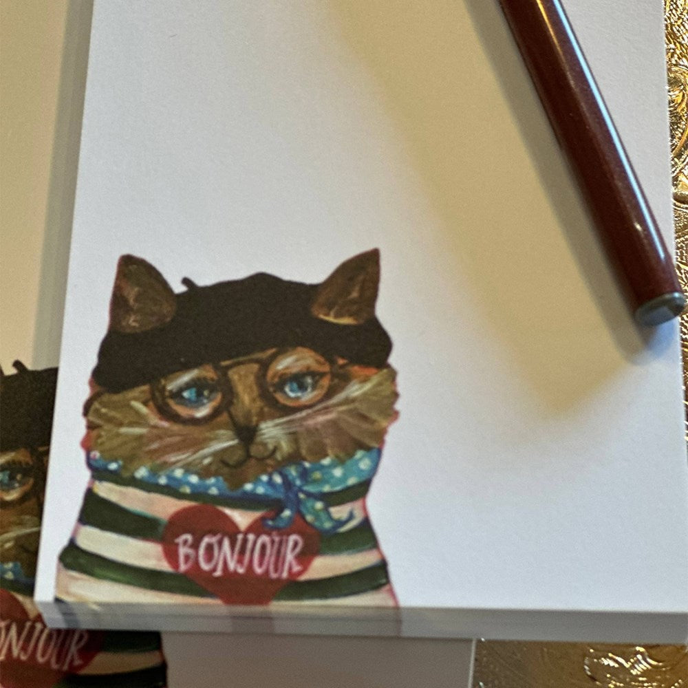Bonjour Chat Le Petit Notepad