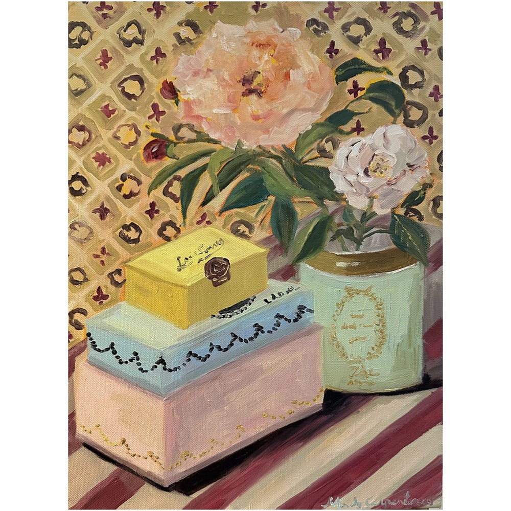 Fancy Chocolate Boxes Greeting Card